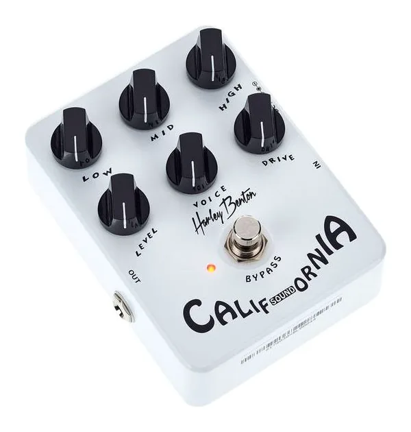 Harley Benton California TrueTone, led e interruttore a pedale