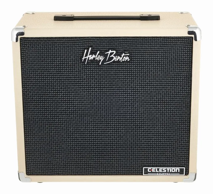 Harley Benton G110 Celestion, pannello dei controlli in primo piano