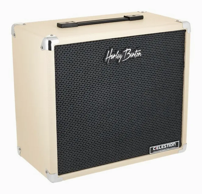 Harley Benton G110 Celestion, pannello dei controlli in primo piano