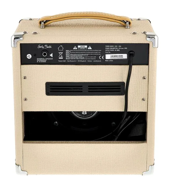 Harley Benton TUBE5 Celestion, manopole e selettore dei canali