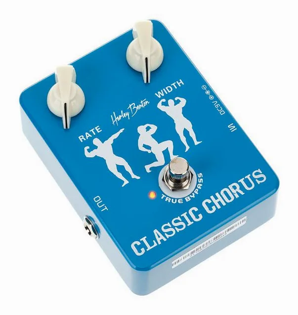 Harley Benton Classic Chorus, connettori sul retro dell'unita