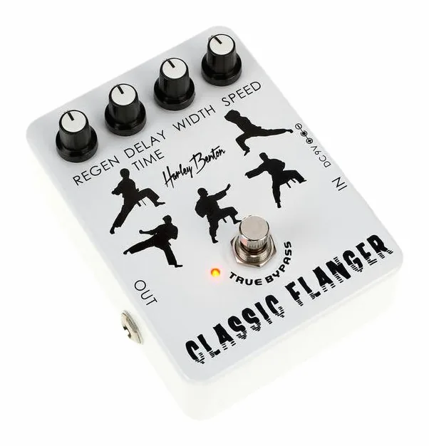 Harley Benton Classic Flanger, grafica del pannello superiore