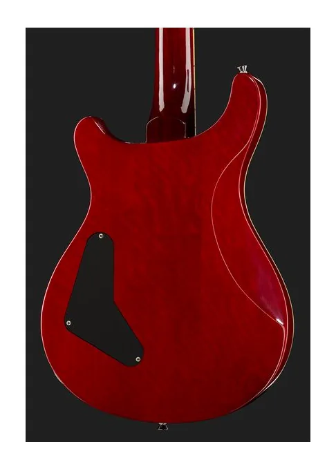 Harley Benton CST-24 Black Cherry Flame, manico e tastiera visti di lato