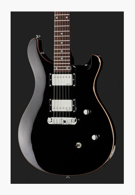Harley Benton CST-24 BK, curve del body viste dall'alto
