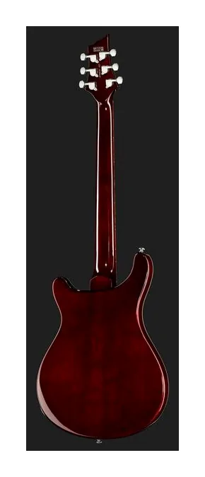 Harley Benton CST-24HB Tortoise Flame, curve del body viste dall'alto