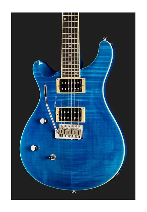 Harley Benton CST-24T LH Ocean Flame, selettore pickup e jack di uscita