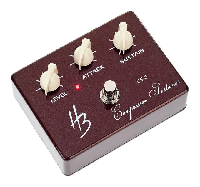 Harley Benton Custom Line CS-5 Compressor, led e interruttore a pedale
