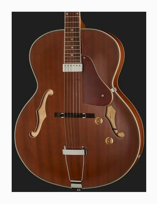 Harley Benton Custom Line Manhattan-Standard, manico e tastiera visti di lato