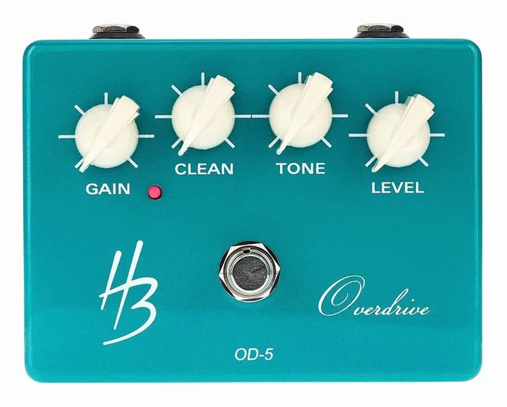 Harley Benton Custom Line OD-5 Overdrive, ingressi e uscite laterali