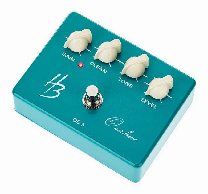 Harley Benton Custom Line OD-5 Overdrive in primo piano frontale