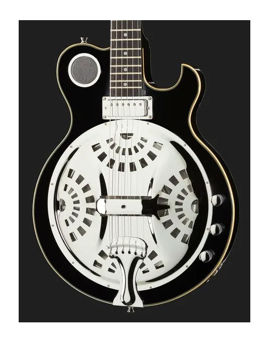 Harley Benton Custom Line ResoKing BK, profilo laterale del corpo
