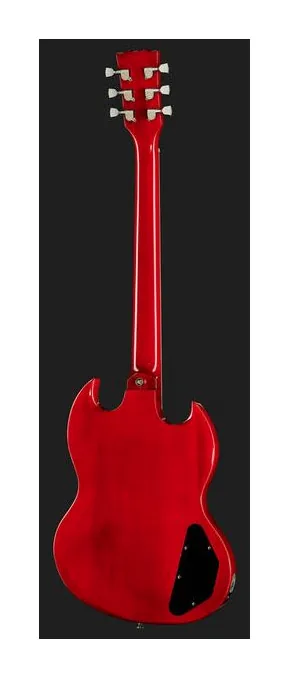 Harley Benton DC-580LH CH Vintage Series, selettore pickup e jack di uscita