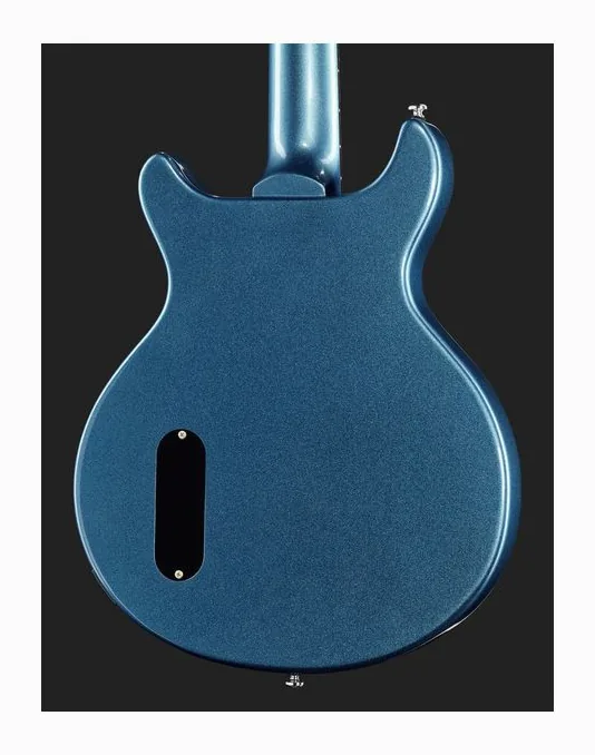 Harley Benton DC-Junior Pelham Blue, pickup e manopole dei controlli