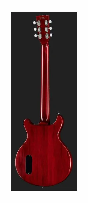 Harley Benton DC-Junior Faded Cherry, curve del body viste dall'alto