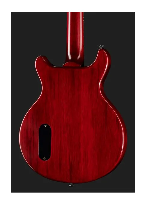 Harley Benton DC-Junior Faded Cherry, curve del body viste dall'alto