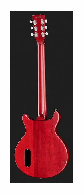 Harley Benton DC-Junior FAT Faded Cherry, ponte e meccaniche di intonazione