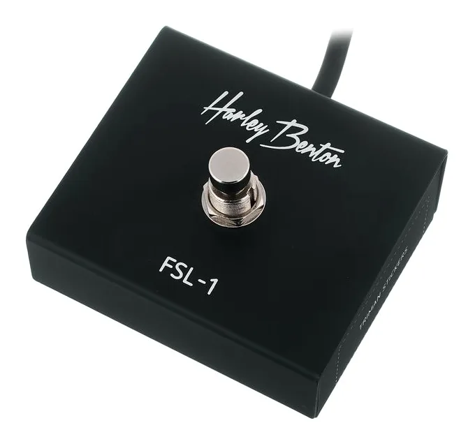 Harley Benton DNAFX AmP FSL-1 inquadrato di fronte su sfondo neutro