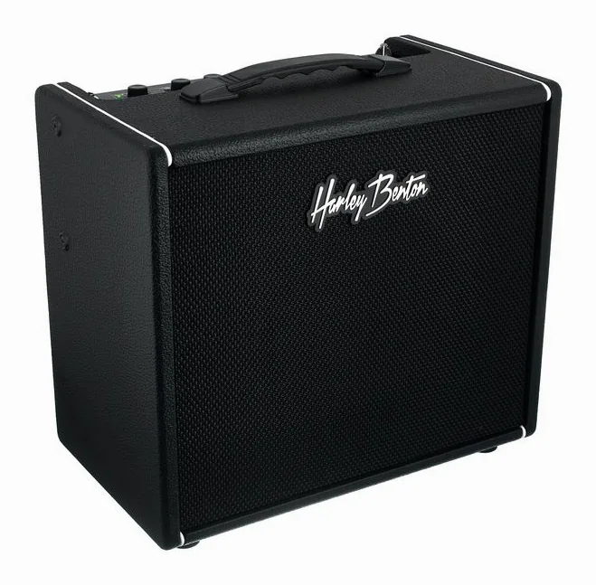 Harley Benton DNAFx AmP20, logo e finiture del pannello frontale