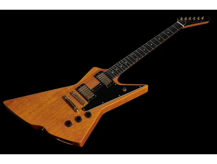 Harley Benton EX-76 Classic GHW AN w/Bag, corpo e verniciatura in primo piano
