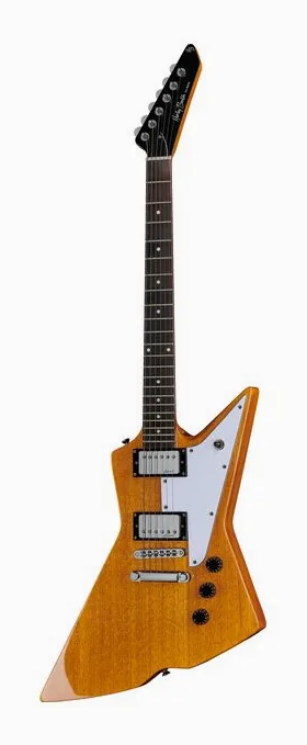 Harley Benton EX-76 Classic AN in primo piano frontale