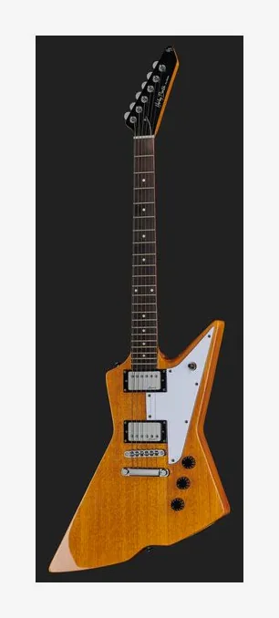 Harley Benton EX-76 Classic AN w/Bag, corpo e verniciatura in primo piano