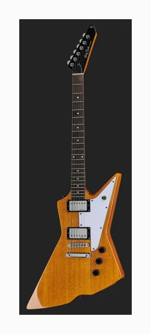 Harley Benton EX-76 Classic AN w/Case visto di fronte