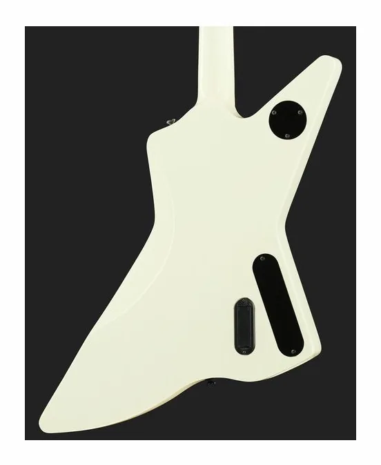 Harley Benton EX-84 LH Modern WH, corpo e verniciatura in primo piano