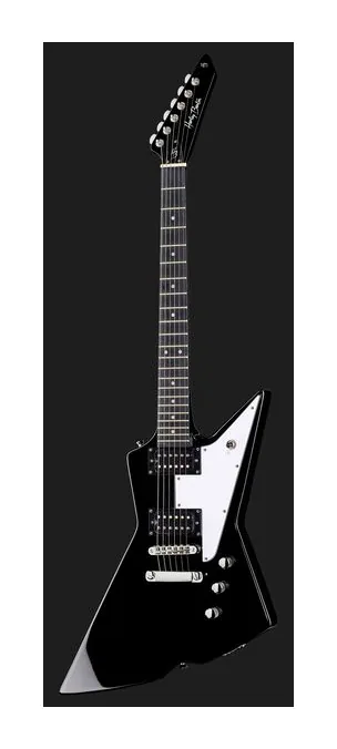 Harley Benton Extreme-76 BK Classic Series, paletta con meccaniche e logo
