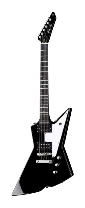 Harley Benton Extreme-76 BK Classic Series in primo piano frontale