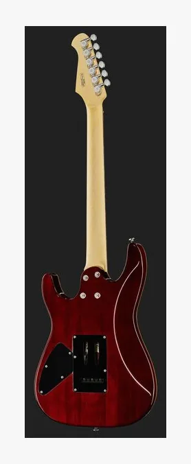 Harley Benton Fusion-III HH EB OCT, vista posteriore del corpo