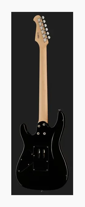 Harley Benton Fusion-III HH FR EB FBB, vista posteriore del corpo