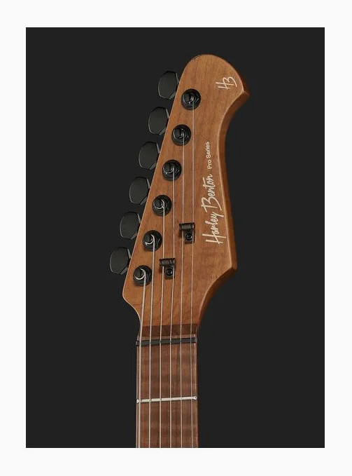 Harley Benton Fusion-III HSS Roasted WM, selettore pickup e jack di uscita