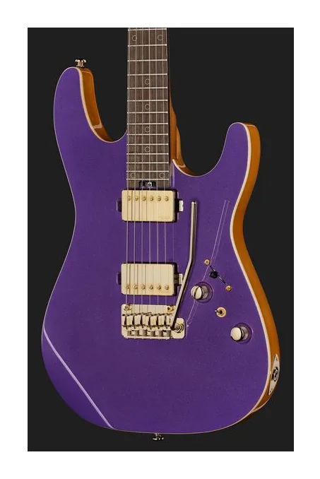 Harley Benton Fusion-IV HH RW PM, pickup e manopole dei controlli