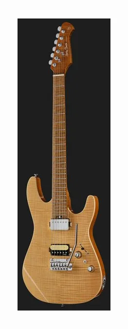 Harley Benton Fusion-IV HH MN FNT, profilo laterale del corpo
