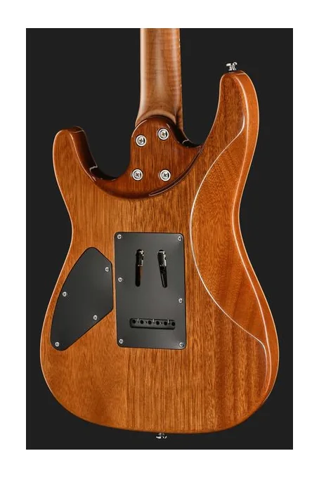 Harley Benton Fusion-IV HH MN OTC, capotasto e prime posizioni della tastiera
