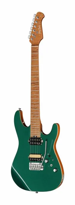 Harley Benton Fusion-IV HH MN OTC in primo piano frontale