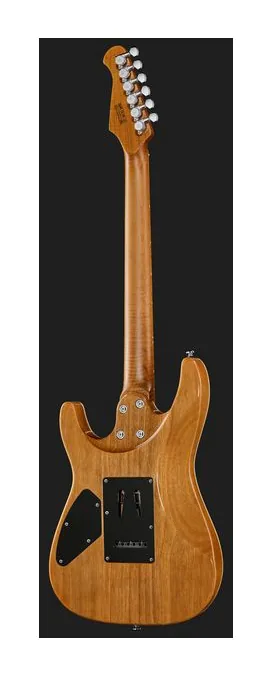 Harley Benton Fusion-IV HH MN QBKB, vista posteriore del corpo