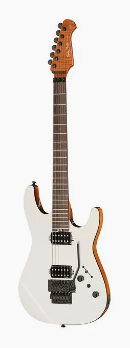 Harley Benton Fusion-IV HH RW FR WM fotografato frontalmente