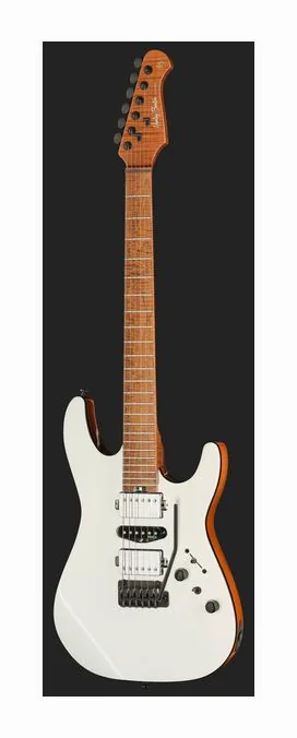 Harley Benton Fusion-IV HSH MN WM, paletta con meccaniche e logo