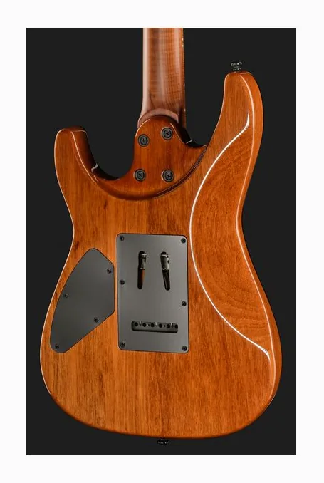 Harley Benton Fusion-IV HSH MN WM, selettore pickup e jack di uscita