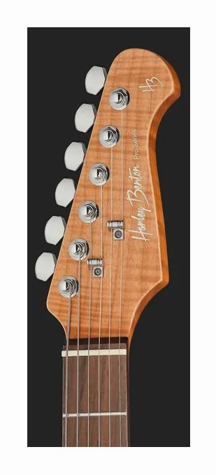 Harley Benton Fusion-IV HSH RW SGR, pickup e manopole dei controlli