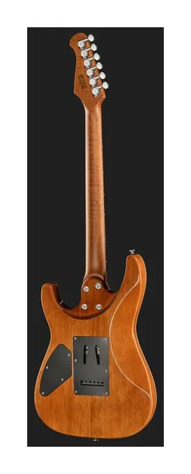 Harley Benton Fusion-IV HSH RW QRG, vista posteriore del corpo