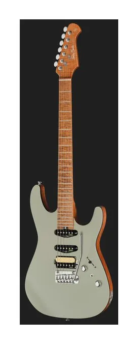 Harley Benton Fusion-IV HSS MN SGR, pickup e manopole dei controlli