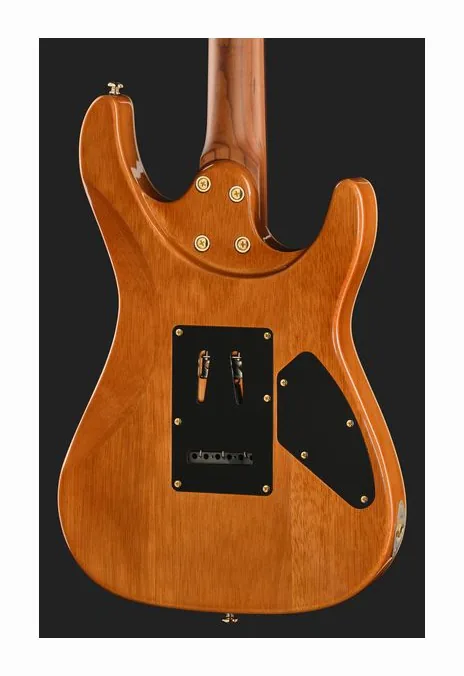 Harley Benton Fusion-IV HSS LH RW PM, vista posteriore del corpo