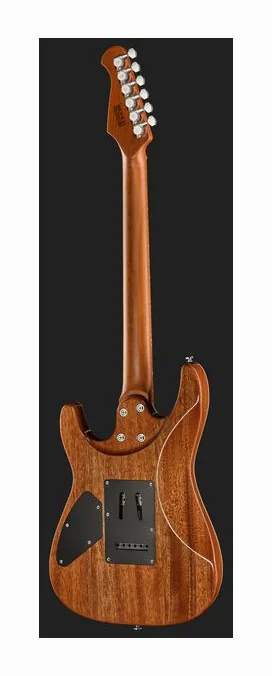 Harley Benton Fusion-IV HSS MN QBKB, pickup e manopole dei controlli