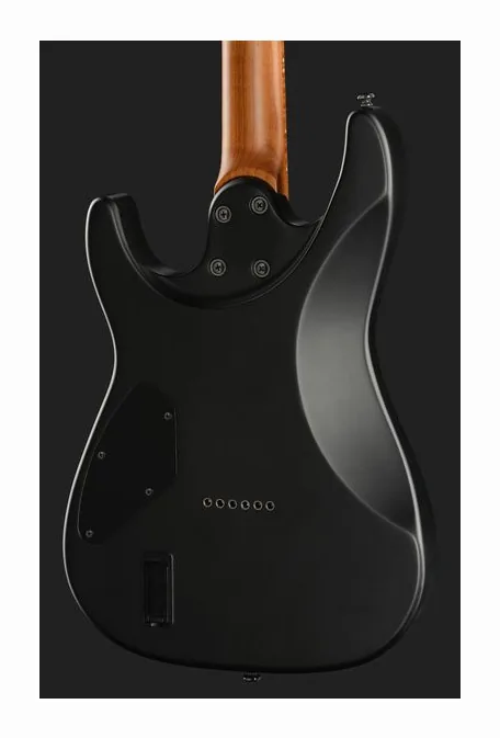 Harley Benton Fusion-IV MN HT EMG SBK, vista posteriore del corpo