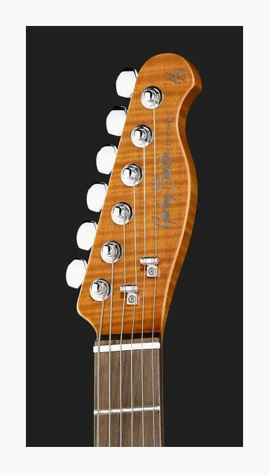 Harley Benton Fusion-T II HH RW OTC, paletta con meccaniche e logo