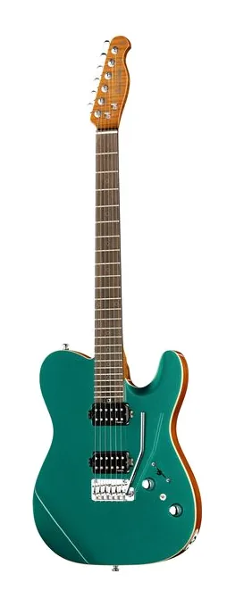 Harley Benton Fusion-T II HH RW OTC in primo piano frontale