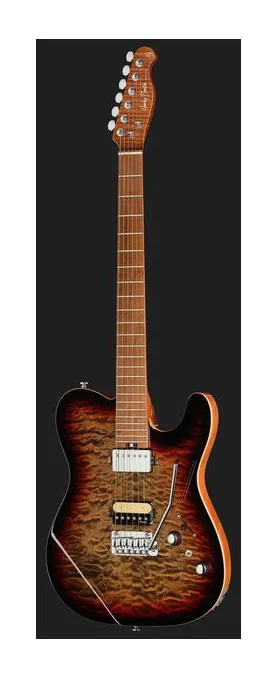 Harley Benton Fusion-T II HH MN QDG, ponte e meccaniche di intonazione