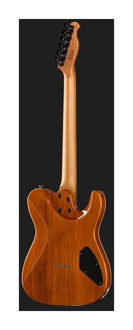 Harley Benton Fusion-T II HH LH MN HT BM, curve del body viste dall'alto